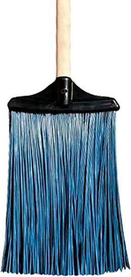 Изображение товара Метла универсальная ЧистоОпт Плоская пластиковая (с черенком)