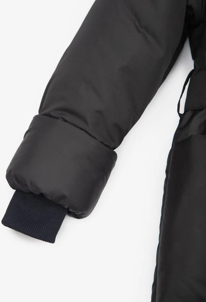 Изображение товара Пальто детское Amarobaby Snuggly / AB-OD24-SNUGGLY29/09-146 (черный, р.146-152)