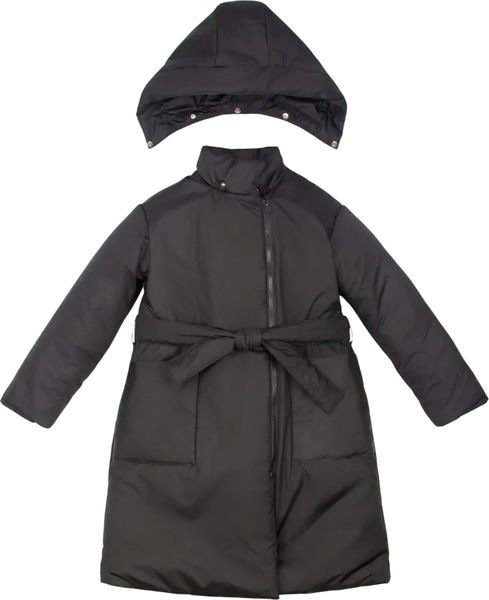 Изображение товара Пальто детское Amarobaby Snuggly / AB-OD24-SNUGGLY29/09-146 (черный, р.146-152)