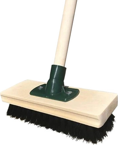 Изображение товара Щетка для пола ЧистоОпт Палубная 58 (215x80, с черенком)