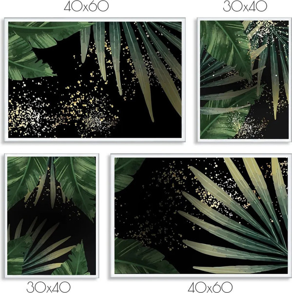 Изображение товара Постеры Citydecor Тропики 2 (4шт)