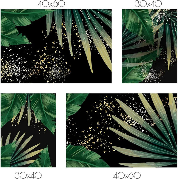 Изображение товара Постеры Citydecor Тропики 2 (4шт)