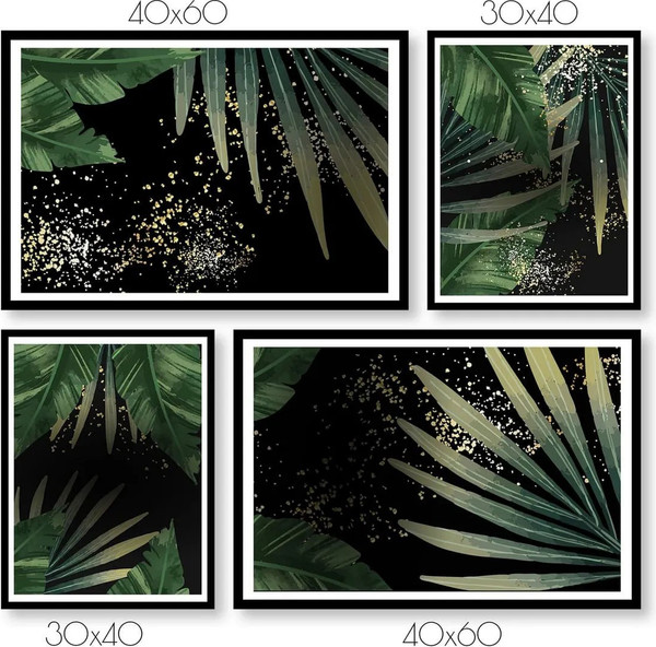 Изображение товара Постеры Citydecor Тропики 2 (4шт)