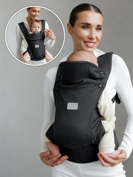 Изображение товара Эрго-рюкзак Amarobaby Near / AB24-30NEAR/09 (черный)