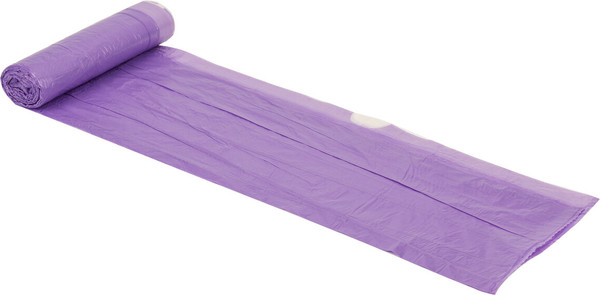 Изображение товара Пакеты для мусора Laima Ultra 35л / 607685 (20шт, фиолетовый)