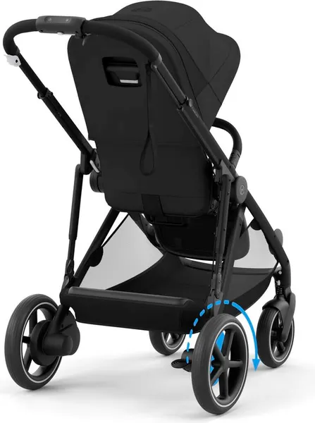 Изображение товара Детская прогулочная коляска Cybex E-Gazelle (Moon Black)