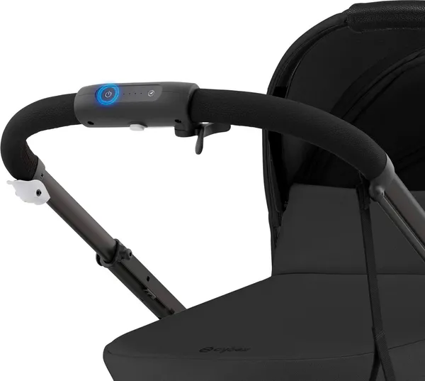 Изображение товара Детская прогулочная коляска Cybex E-Gazelle (Moon Black)