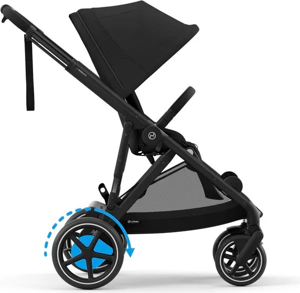 Изображение товара Детская прогулочная коляска Cybex E-Gazelle (Moon Black)