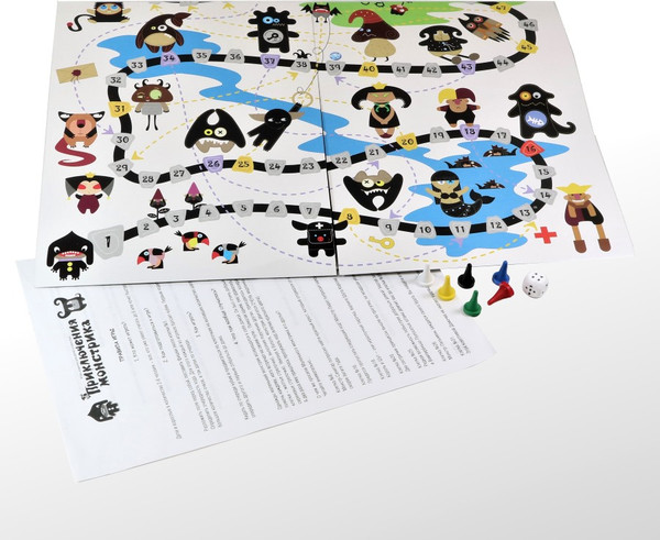 Изображение товара Настольная игра Десятое королевство Приключения монстрика / 05371