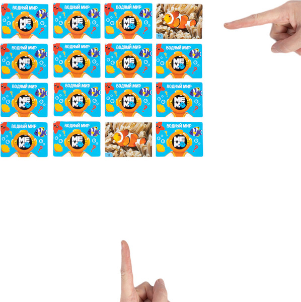 Изображение товара Настольная игра Десятое королевство Мемо Водный мир / 04987