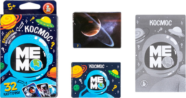 Изображение товара Настольная игра Десятое королевство Мемо Космос / 04989