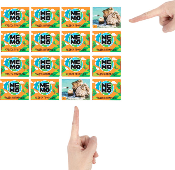 Изображение товара Настольная игра Десятое королевство Мемо Чудеса природы / 04988