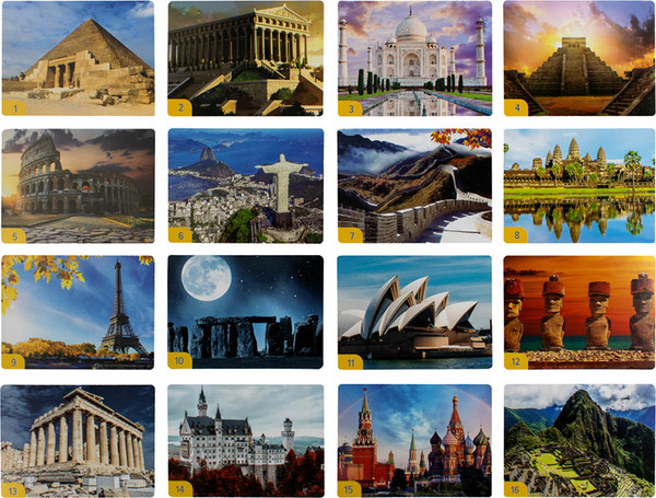 Изображение товара Настольная игра Десятое королевство Мемо Чудеса света / 04985