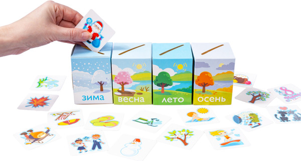 Изображение товара Сортер Десятое королевство Умный сортер Времена года / 04870