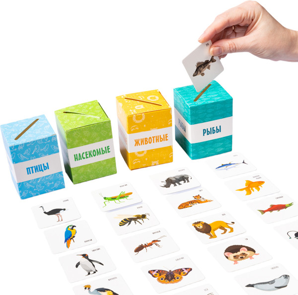 Изображение товара Сортер Десятое королевство Животные, птицы, рыбы, насекомые / 04869