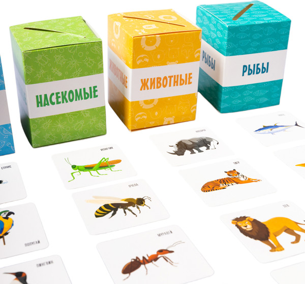 Изображение товара Сортер Десятое королевство Животные, птицы, рыбы, насекомые / 04869