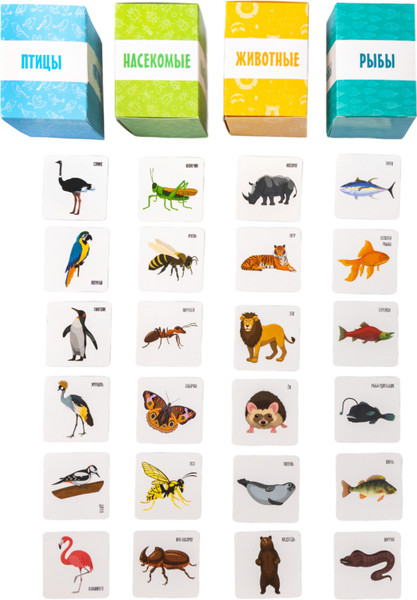 Изображение товара Сортер Десятое королевство Животные, птицы, рыбы, насекомые / 04869