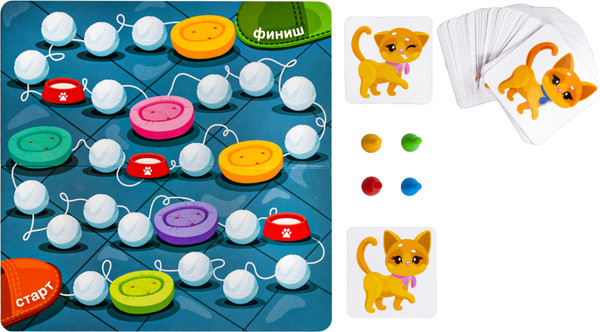 Изображение товара Развивающая игра Baby Toys 50 котят / 05073