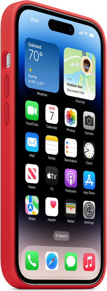 Изображение товара Чехол-накладка Bingo Silicone Case для Apple iPhone 15 Pro Max (красный)