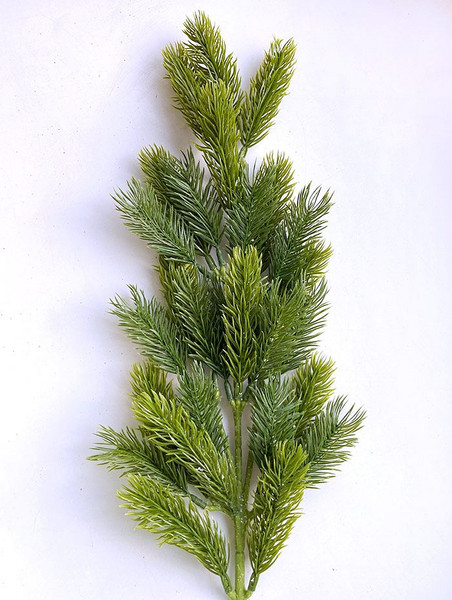 Изображение товара Ветка новогодняя Geliu sala Еловая / BRS-H201631A  (64см)