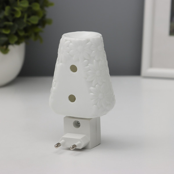 Изображение товара Ночник Risalux Цветы / 10553444 (белый)