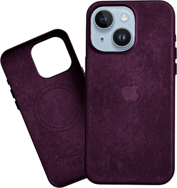 Изображение товара Чехол-накладка Bingo Woven Magnetic для Apple iPhone 15 (бордовый)