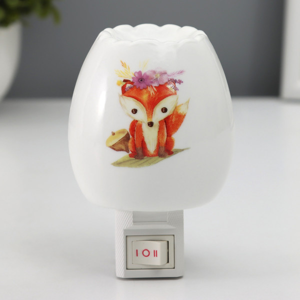 Изображение товара Ночник Risalux Лисичка / 10553438 (белый)