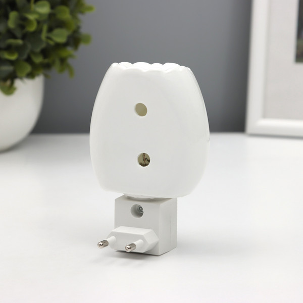 Изображение товара Ночник Risalux Тетушка сова / 10553439 (белый)