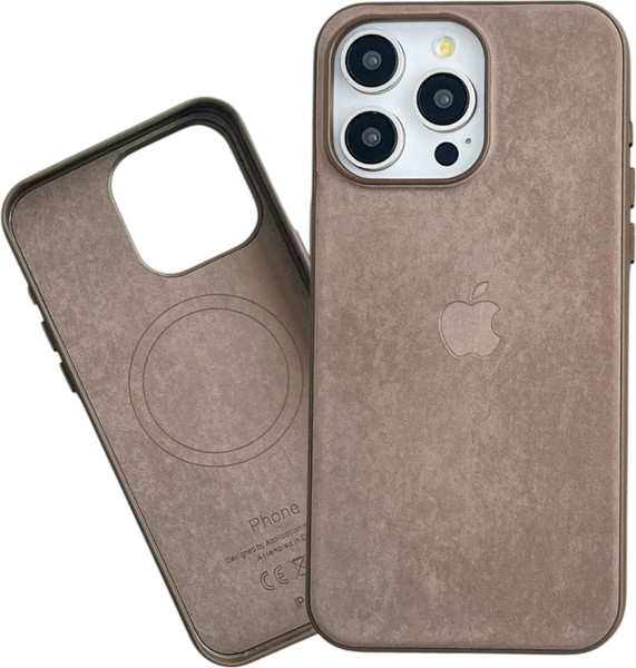 Изображение товара Чехол-накладка Bingo Woven Magnetic для Apple iPhone 15 Pro Max (коричневый)