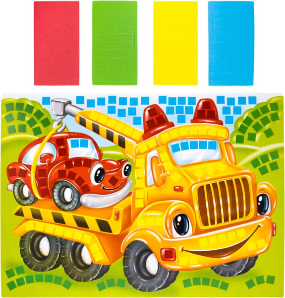 Изображение товара Набор для творчества Десятое королевство Аппликация Эвакуатор / 05336