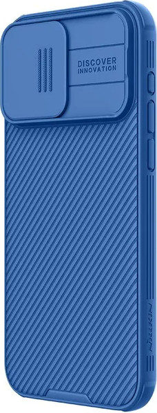 Изображение товара Чехол-накладка Nillkin CamShield Pro для Apple iPhone 15 Pro Max (синий)