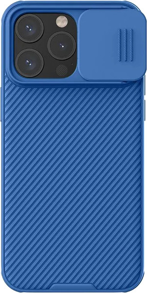 Изображение товара Чехол-накладка Nillkin CamShield Pro для Apple iPhone 15 Pro Max (синий)