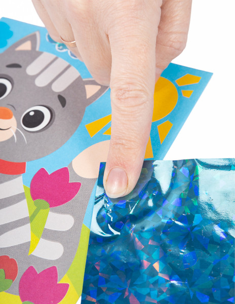 Изображение товара Набор для творчества Десятое королевство Аппликация фольгой Котенок / 05356