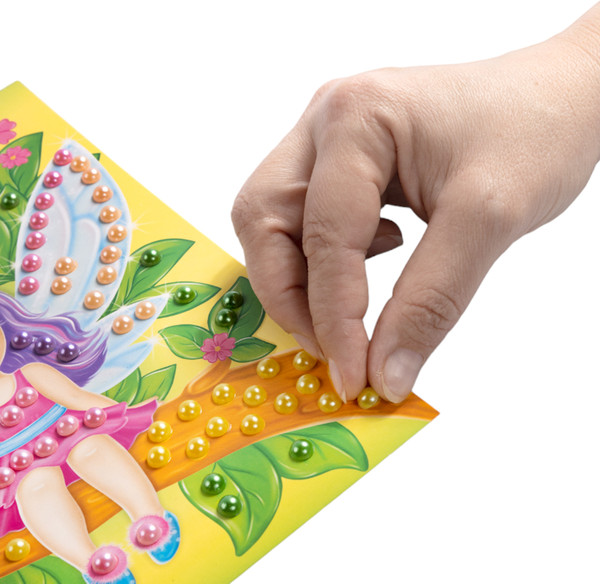 Изображение товара Набор для творчества Десятое королевство Аппликация бусинами Феечка / 05410