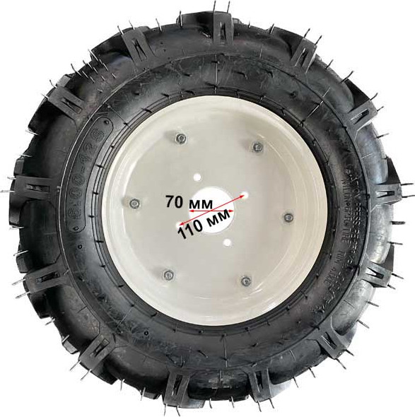 Изображение товара Колесо для мотоблока StaRK 6.00-12S Y-type / 06371