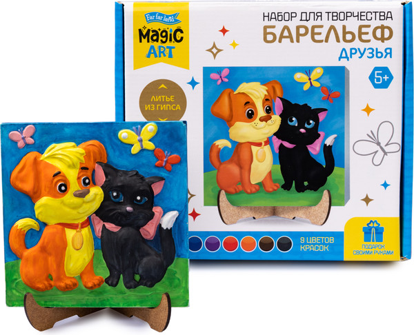 Изображение товара Набор для творчества Десятое королевство Барельеф Друзья / 04844