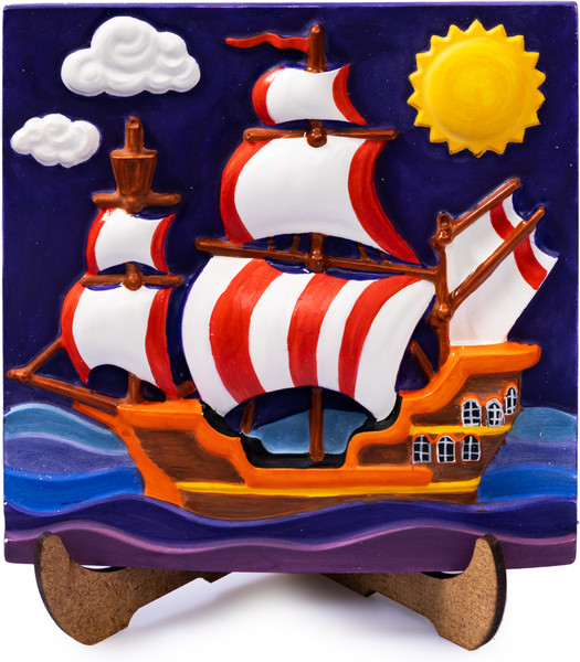 Изображение товара Набор для творчества Десятое королевство Барельеф Корабль / 04843