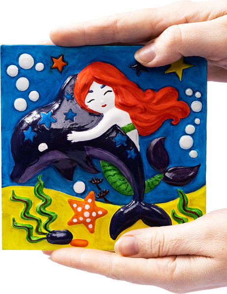 Изображение товара Набор для творчества Десятое королевство Барельеф Русалочка / 04708