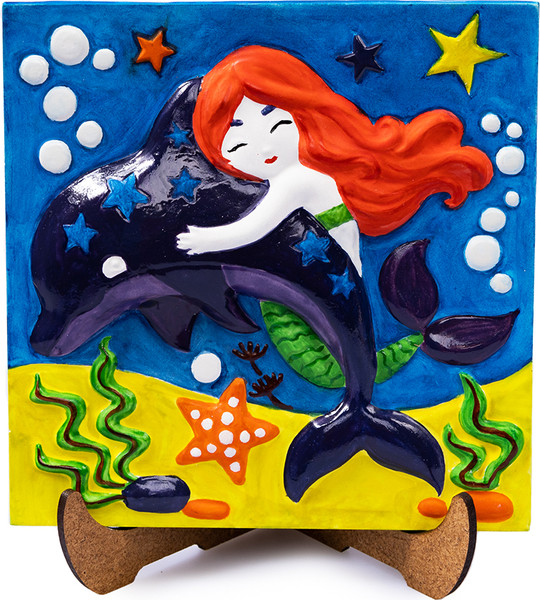 Изображение товара Набор для творчества Десятое королевство Барельеф Русалочка / 04708