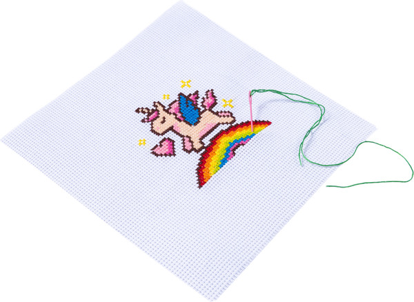 Изображение товара Набор для творчества Десятое королевство Вышивка Единорог / 04894