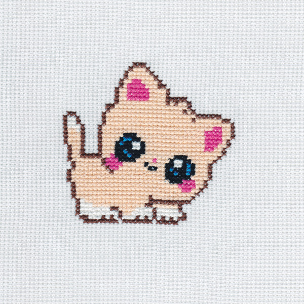 Изображение товара Набор для творчества Десятое королевство Вышивка Кисонька / 05258