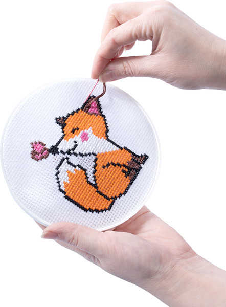 Изображение товара Набор для творчества Десятое королевство Вышивка Лисенок / 05259