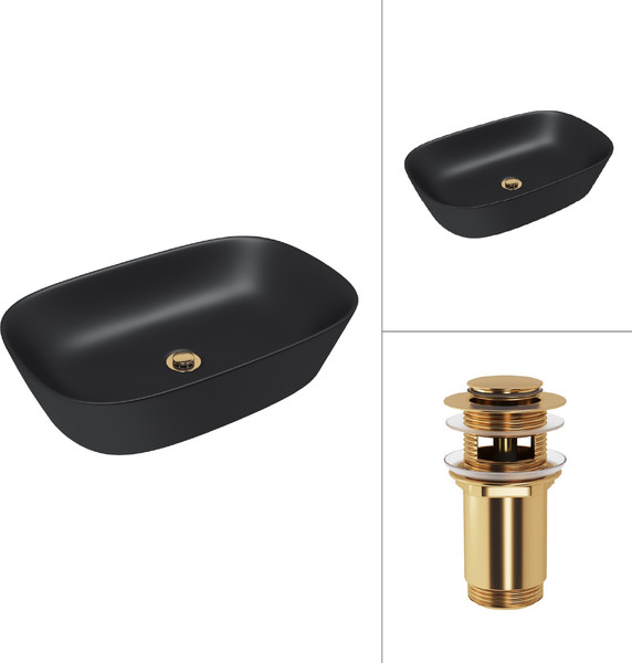 Изображение товара Умывальник Lauter 21393-60-A + клапан 21190G