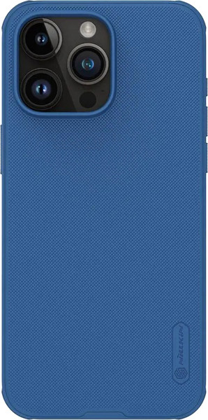 Изображение товара Чехол-накладка Nillkin Super Frosted Shield Pro для Apple iPhone 15 (синий)