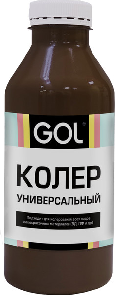 Изображение товара Колеровочная паста GOL GOL № 63 (450мл, кофейный)