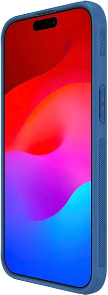 Изображение товара Чехол-накладка Nillkin Super Frosted Shield Pro для Apple iPhone 15 Pro (синий)