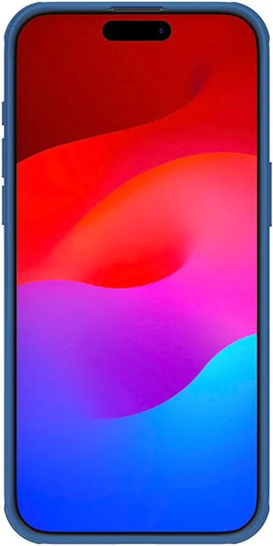 Изображение товара Чехол-накладка Nillkin Super Frosted Shield Pro для Apple iPhone 15 Pro (синий)