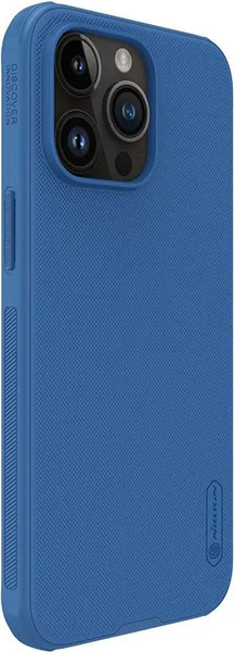 Изображение товара Чехол-накладка Nillkin Super Frosted Shield Pro для Apple iPhone 15 Pro (синий)