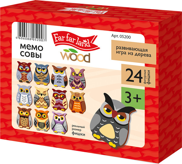 Изображение товара Развивающая игра Десятое королевство Far far land wood Мемо Совы / 05200