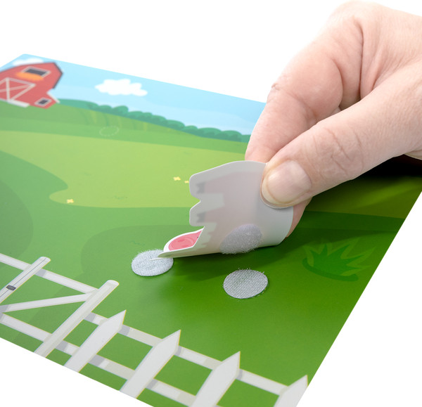 Изображение товара Развивающий игровой набор Десятое королевство Пластик на липучках Мама и малыш / 05198